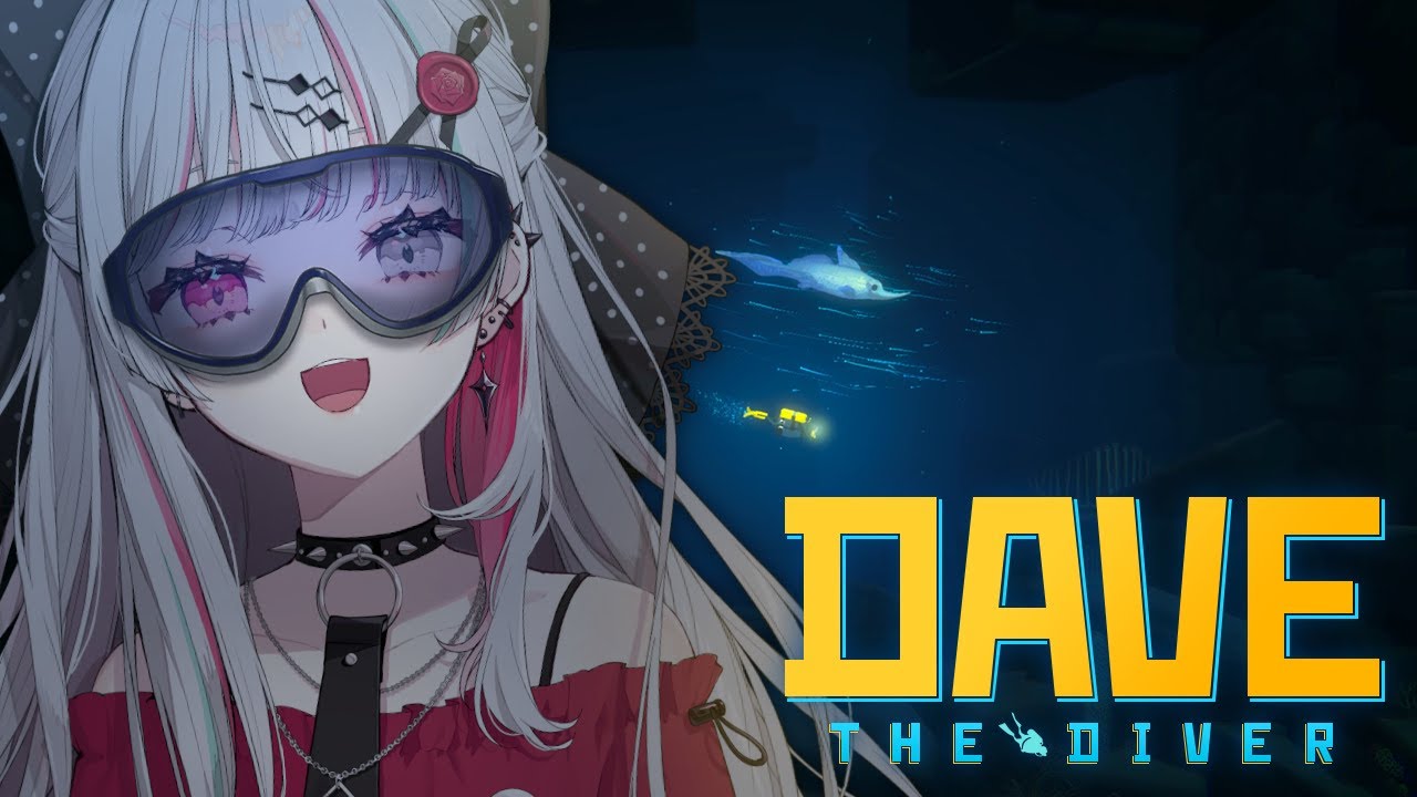 【DAVE THE DIVER】アプデが来たらしい！深夜はまったり泳ぐに限る